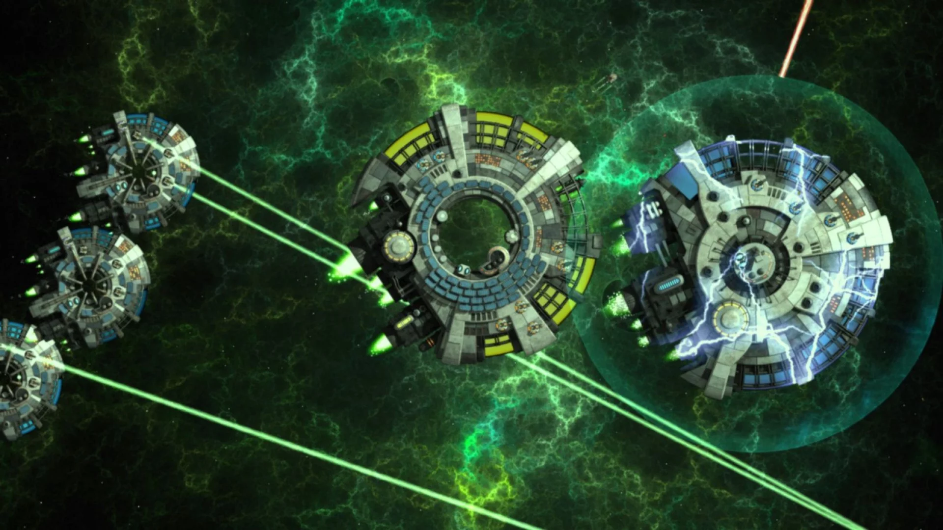 Изображение игры: Gratuitous Space Battles: The Outcasts