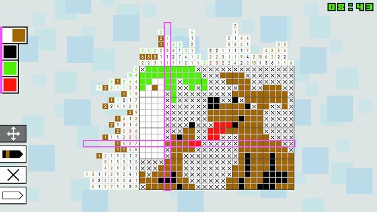 Изображение игры: Pic-a-Pix Deluxe