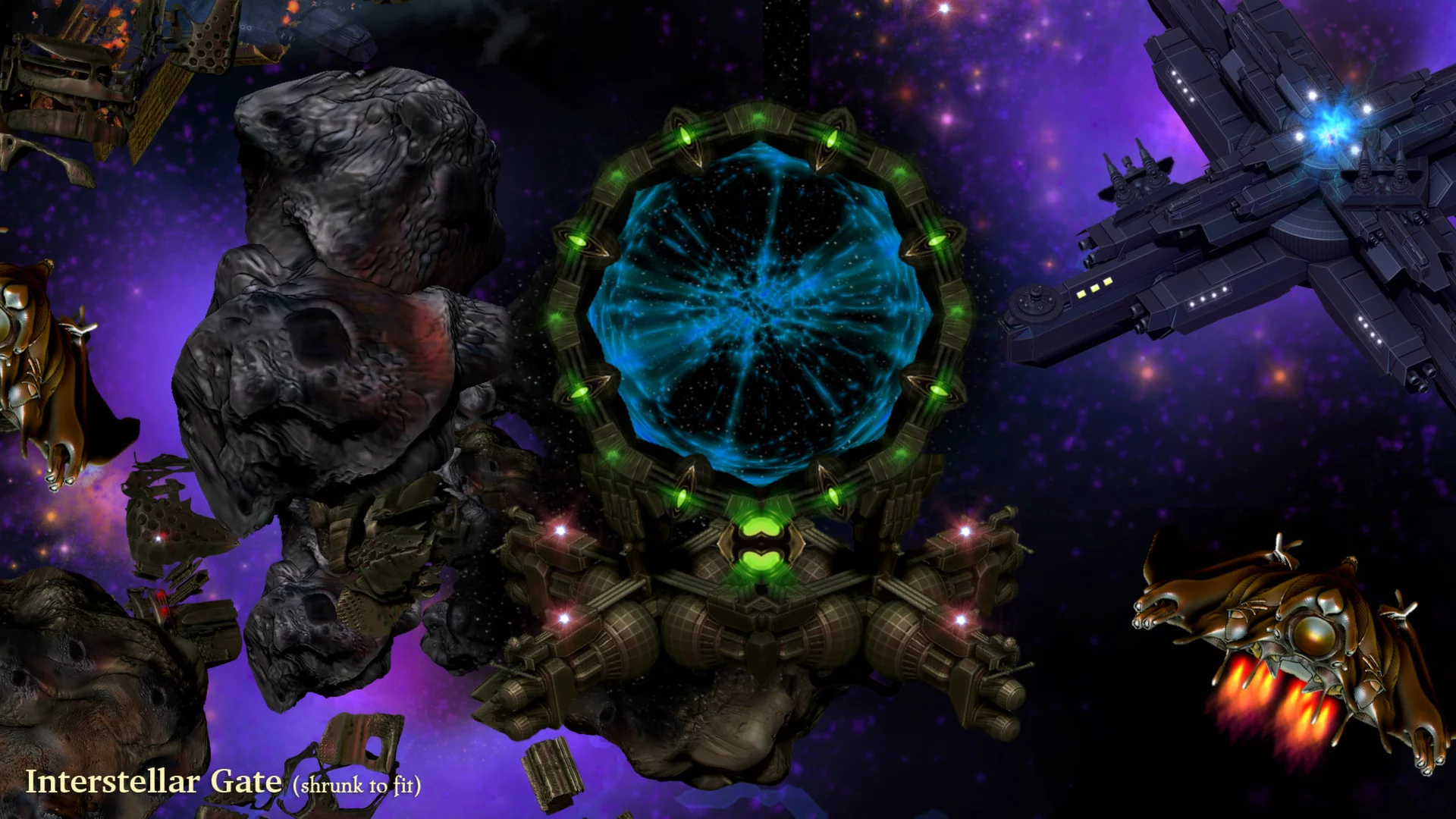 Изображение игры: Space Galaxy - Graphics Pack