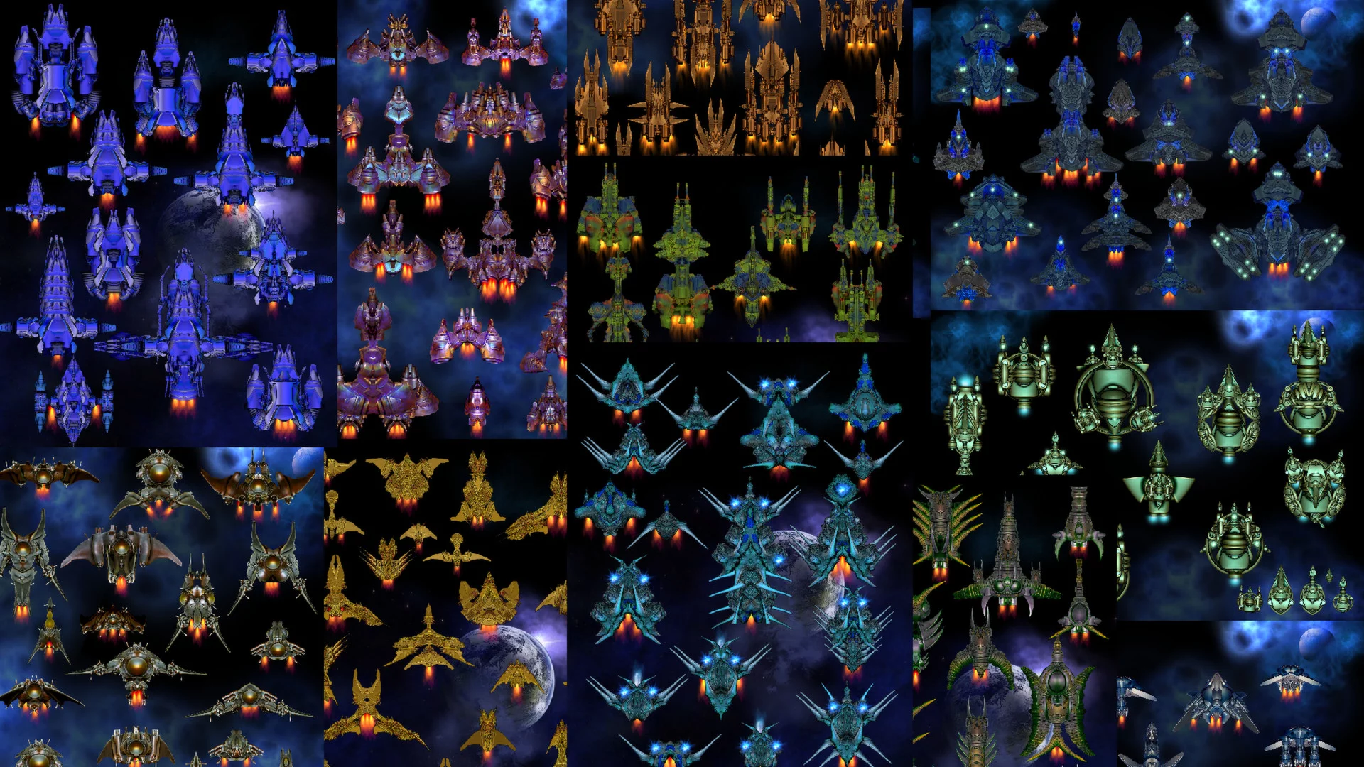 Изображение игры: Space Galaxy - Graphics Pack