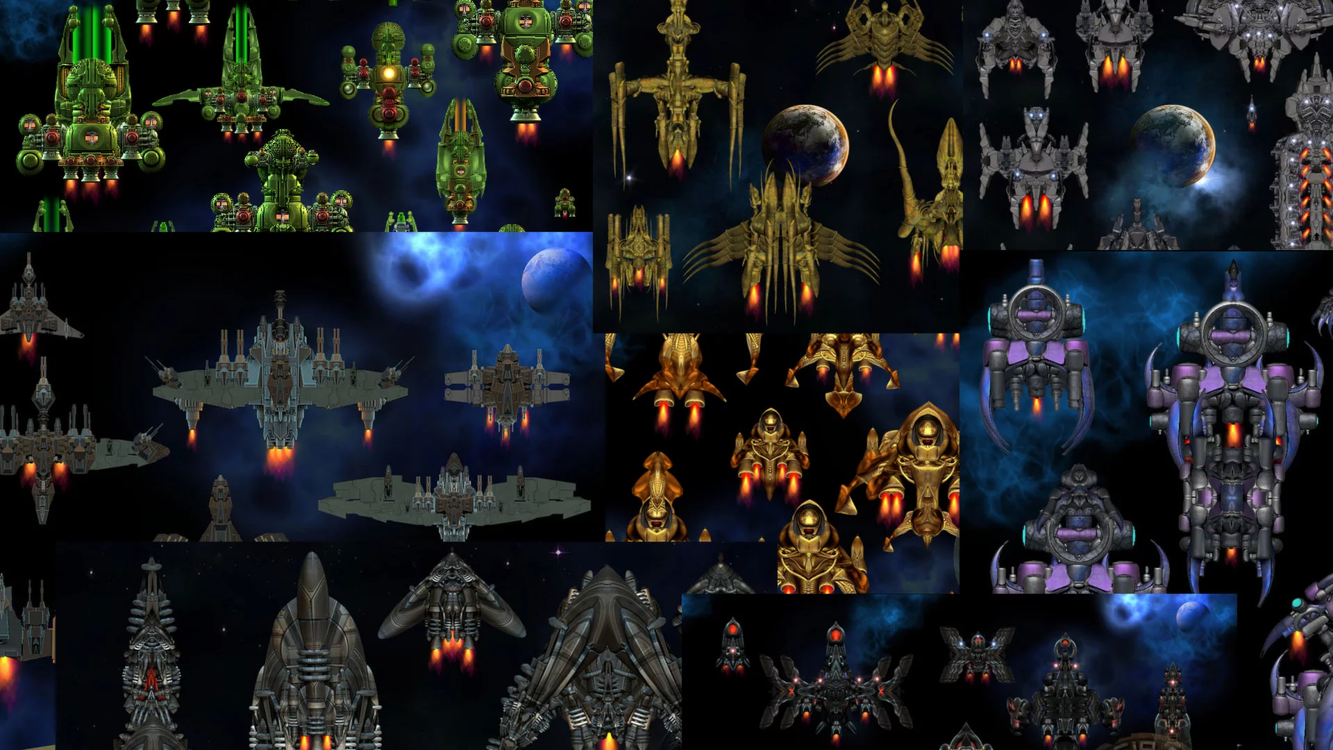 Изображение игры: Space Galaxy - Graphics Pack