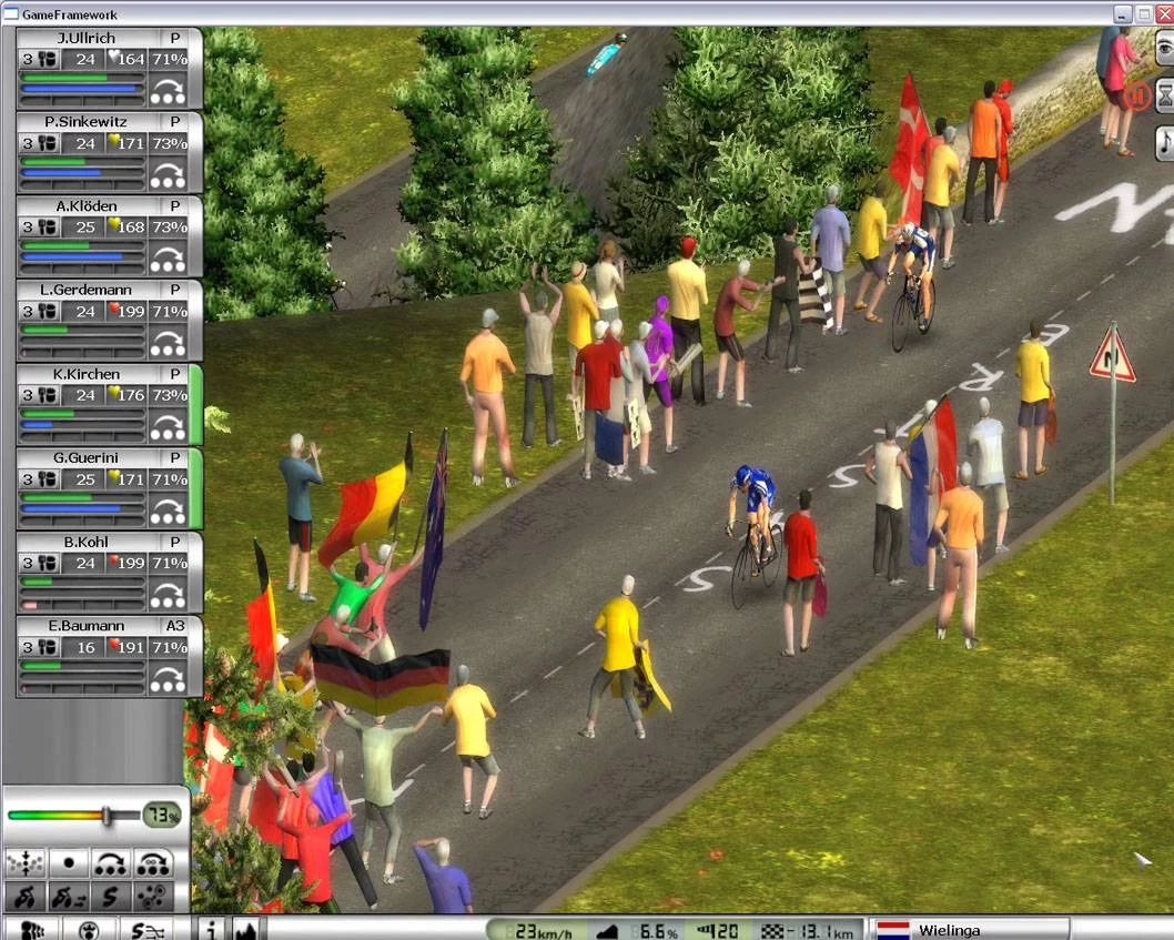 Изображение игры: Pro Cycling Manager 2006
