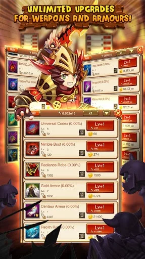 Изображение игры: Monster Hunters: Idle RPG