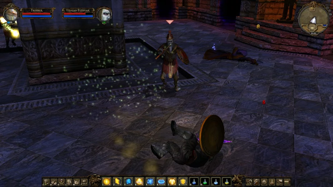 Изображение игры: Dungeon Lords MMXII