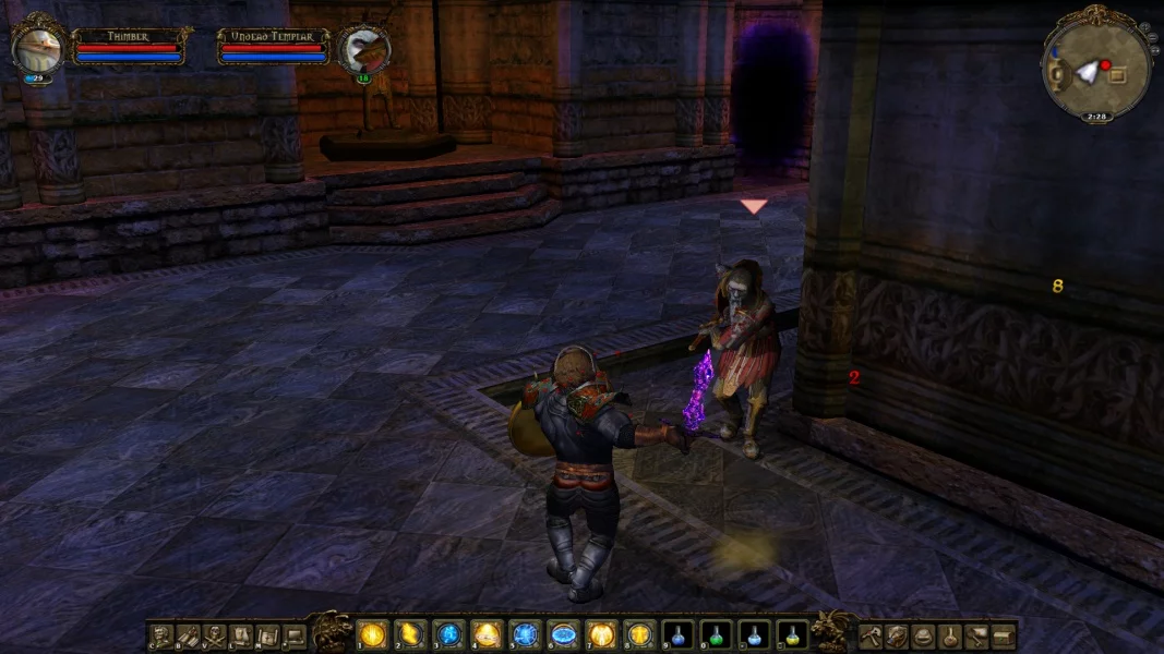 Изображение игры: Dungeon Lords MMXII