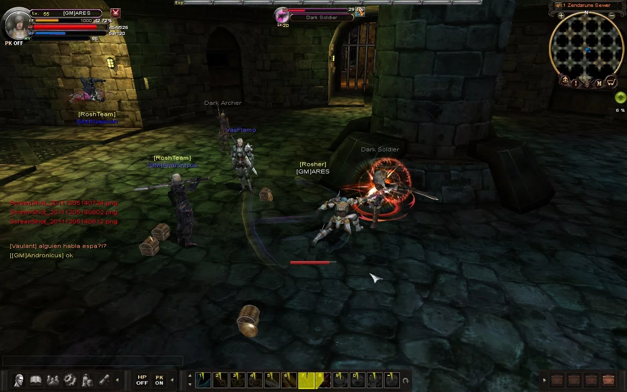 Изображение игры: Rosh Online: The Return of Karos