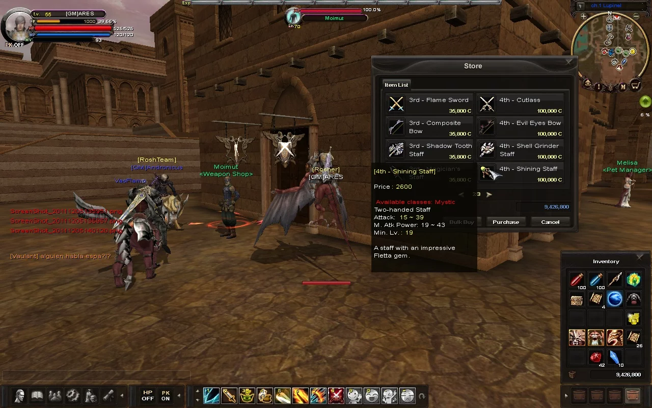 Изображение игры: Rosh Online: The Return of Karos