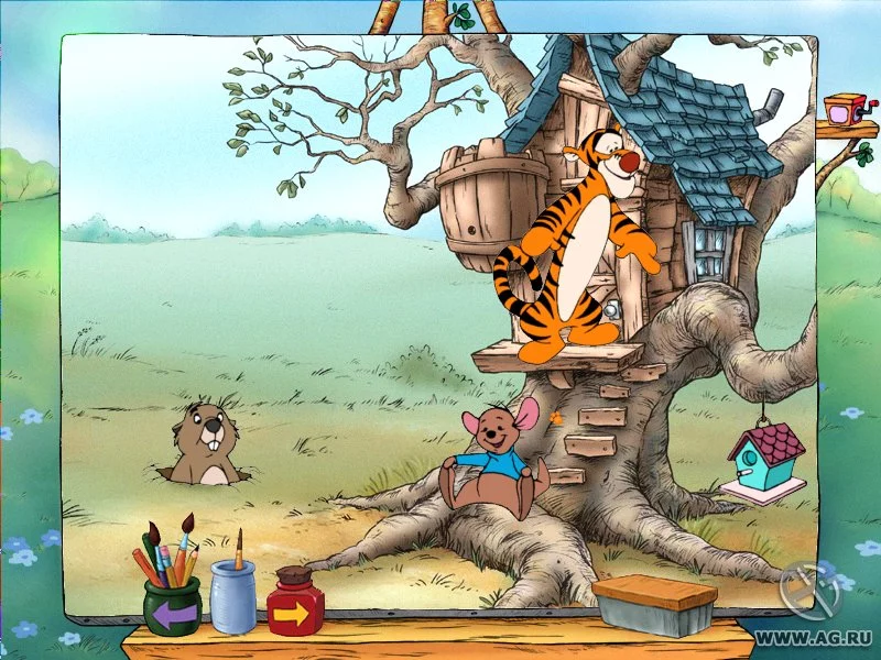 Изображение игры: Disney's Tigger Activity Center