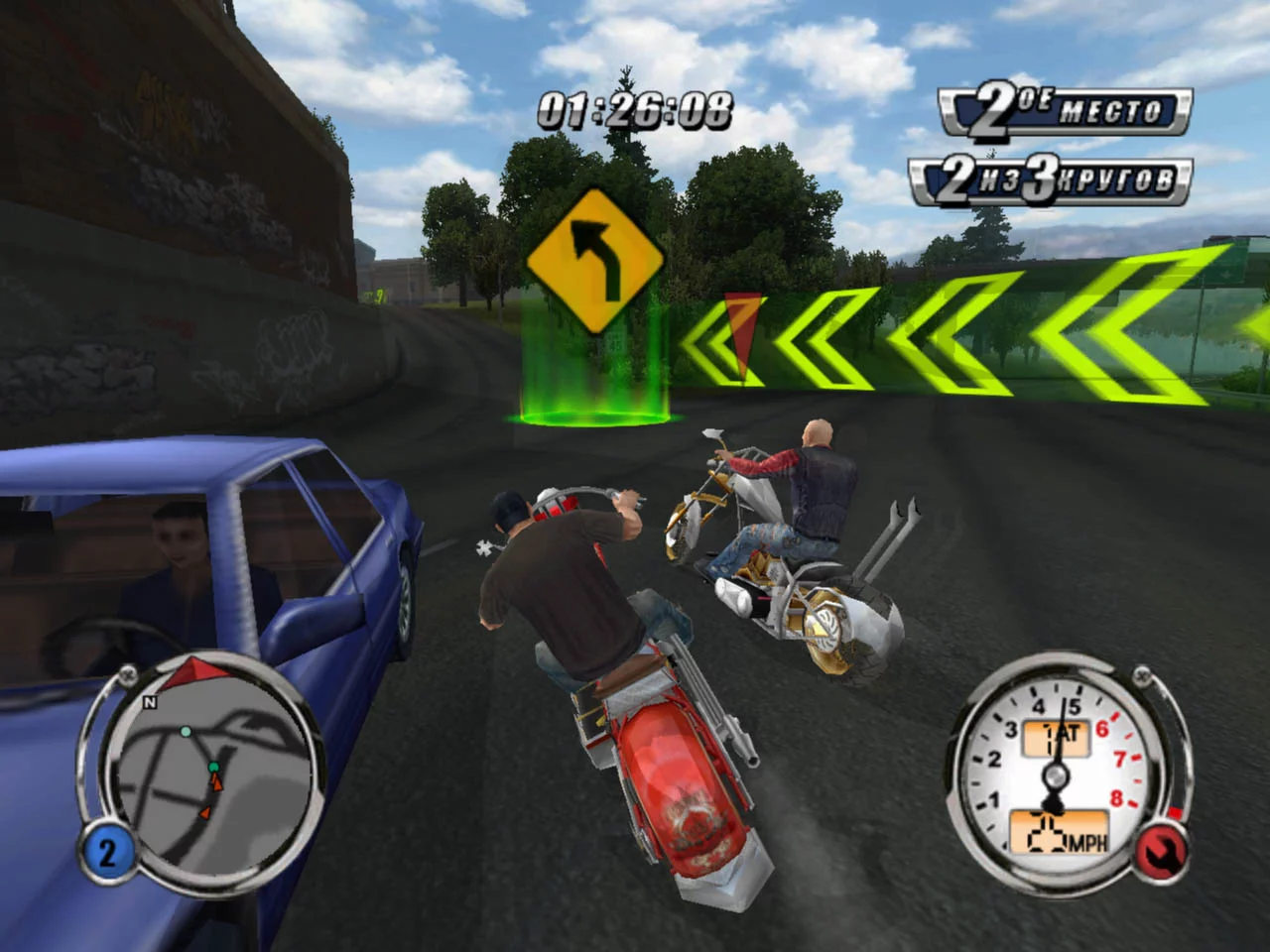 Изображение игры: American Chopper 2: Full Throttle