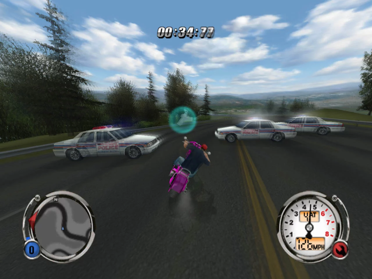 Изображение игры: American Chopper 2: Full Throttle