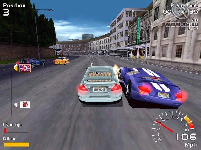 Изображение игры: Europe Racer
