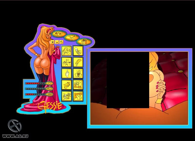 Изображение игры: Inside Chessie: Desktop Babe