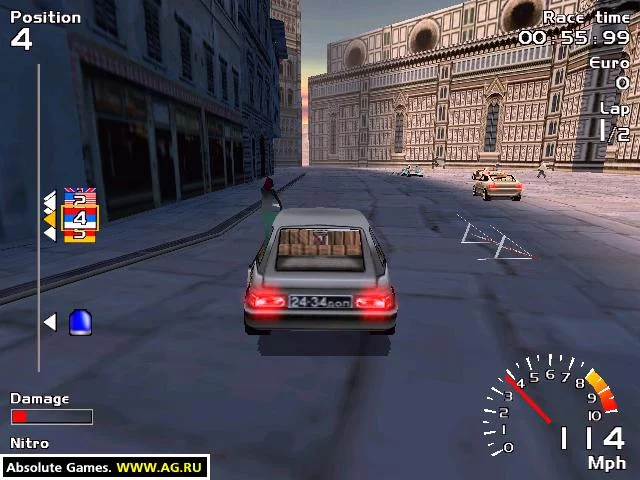 Изображение игры: Europe Racer
