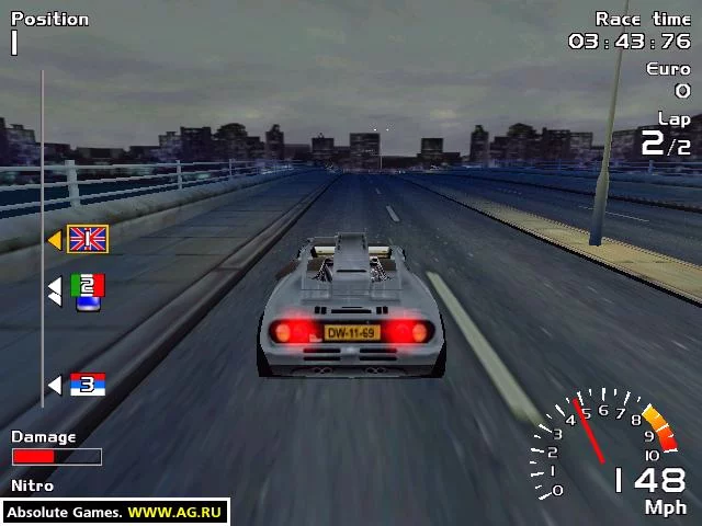 Изображение игры: Europe Racer