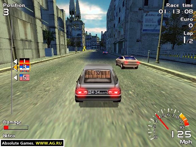 Изображение игры: Europe Racer