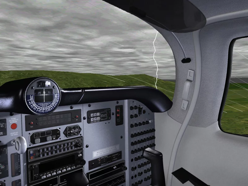 Изображение игры: Microsoft Flight Simulator 2000