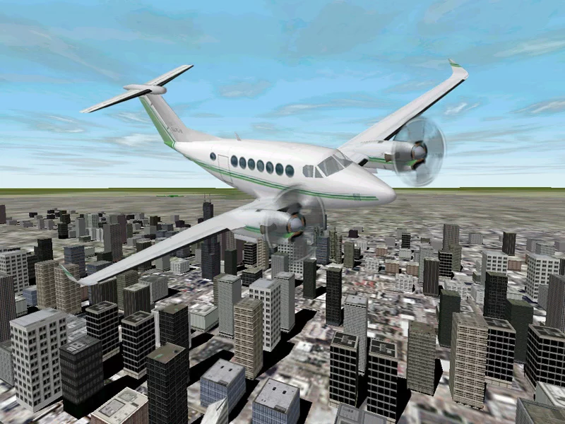 Изображение игры: Microsoft Flight Simulator 2000