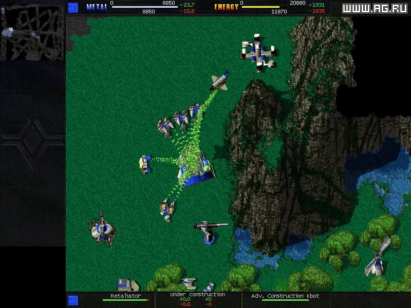 Изображение игры: Total Annihilation: The Core Contingency