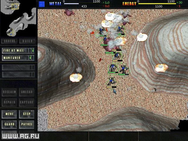 Изображение игры: Total Annihilation: The Core Contingency