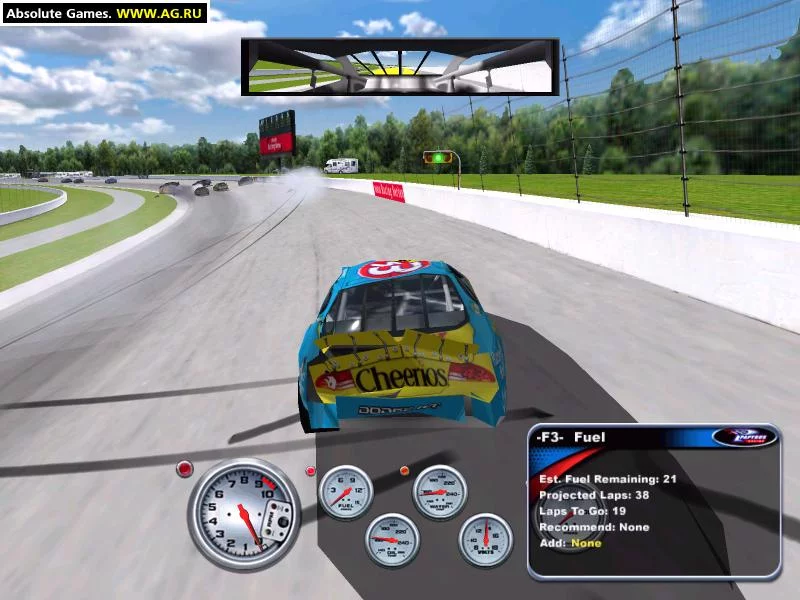 Изображение игры: NASCAR Racing 4