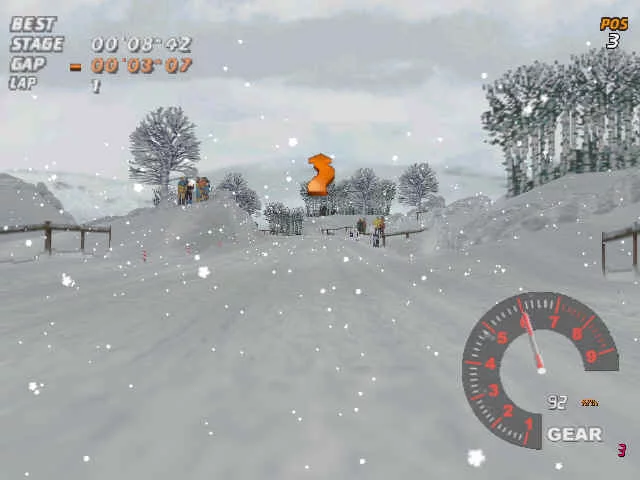 Изображение игры: V-Rally