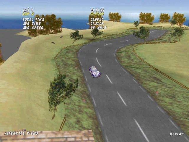 Изображение игры: V-Rally