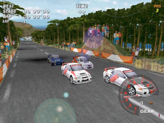Изображение игры: V-Rally