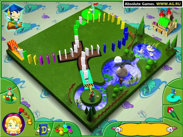 Изображение игры: My Domino Castle