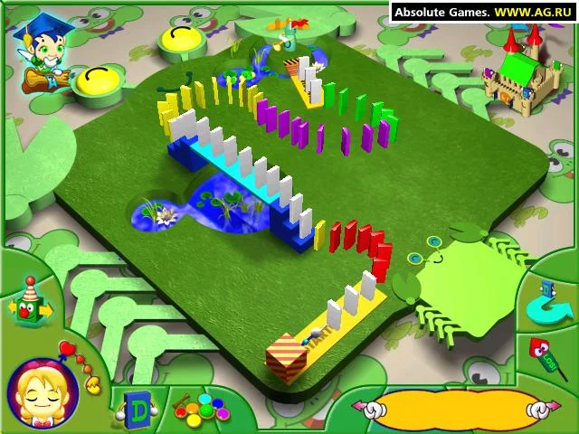 Изображение игры: My Domino Castle