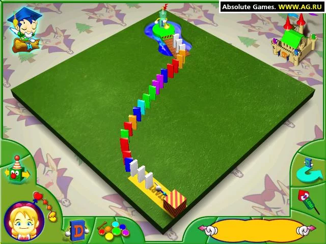 Изображение игры: My Domino Castle