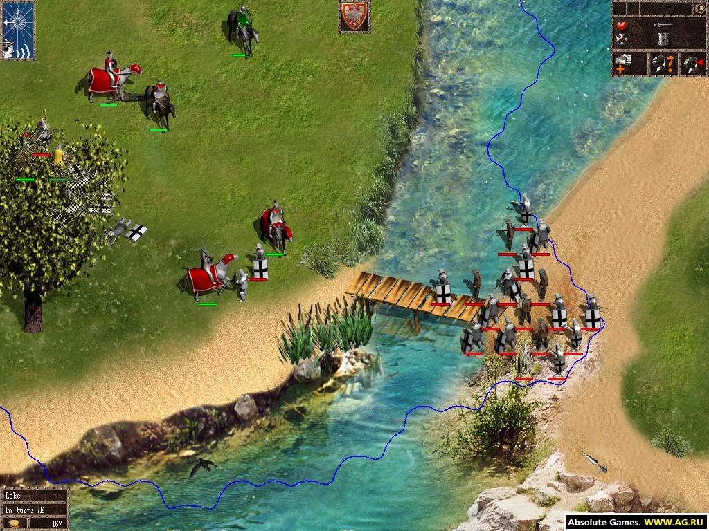 Изображение игры: Knights of the Cross