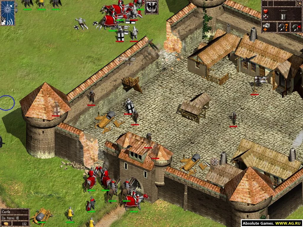 Изображение игры: Knights of the Cross