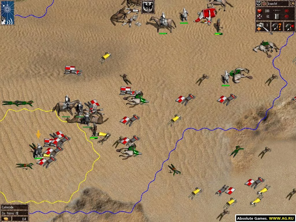 Изображение игры: Knights of the Cross