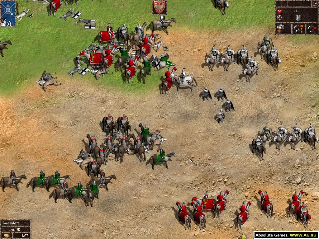 Изображение игры: Knights of the Cross