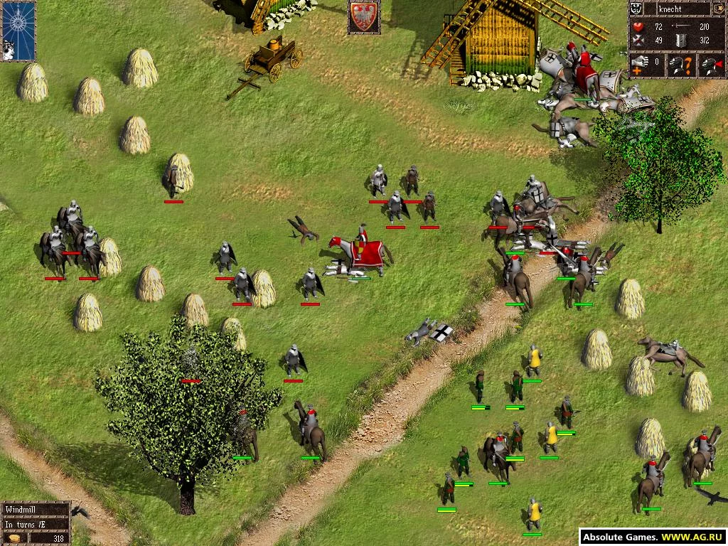 Изображение игры: Knights of the Cross