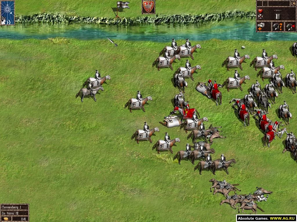 Изображение игры: Knights of the Cross