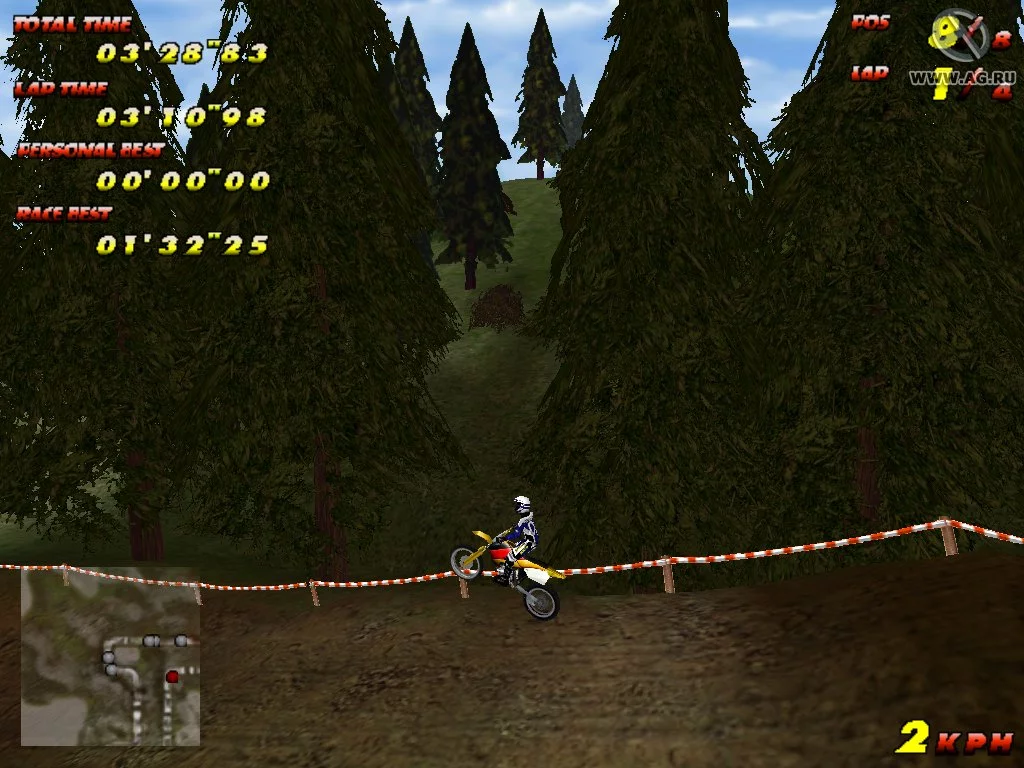 Изображение игры: Motocross Mania