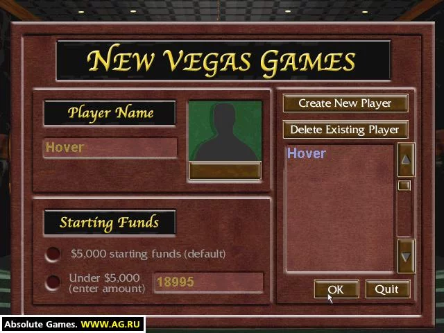 Изображение игры: New Vegas Games