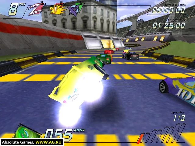 Изображение игры: NASCAR Racers