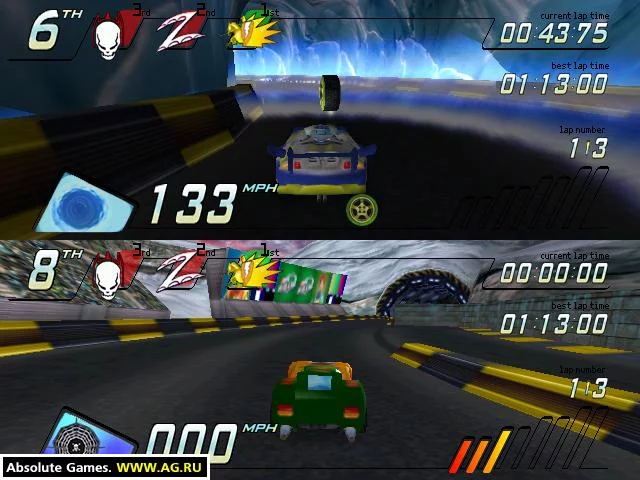 Изображение игры: NASCAR Racers