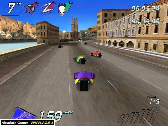 Изображение игры: NASCAR Racers