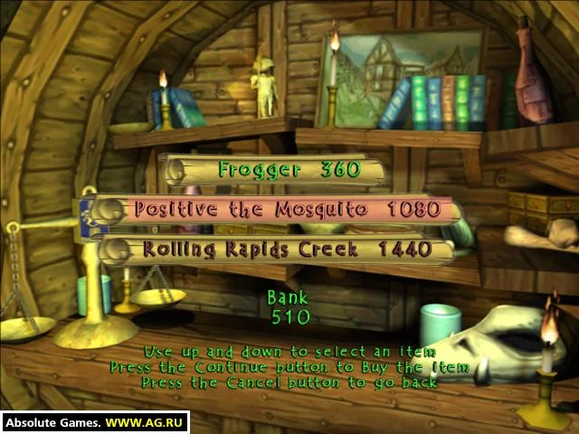 Изображение игры: Frogger: The Great Quest