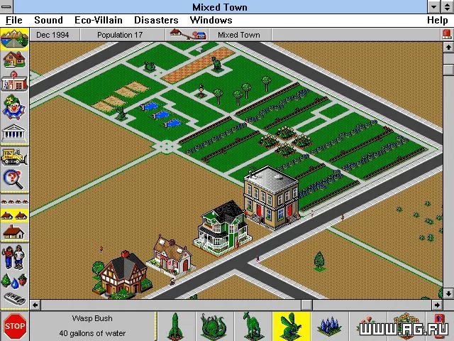Изображение игры: SimTown