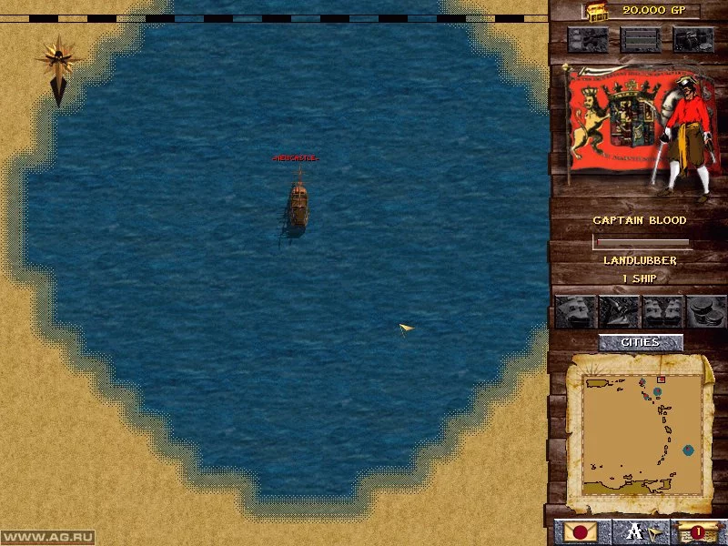 Изображение игры: Corsairs: Conquest at Sea