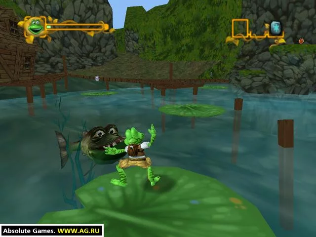 Изображение игры: Frogger: The Great Quest