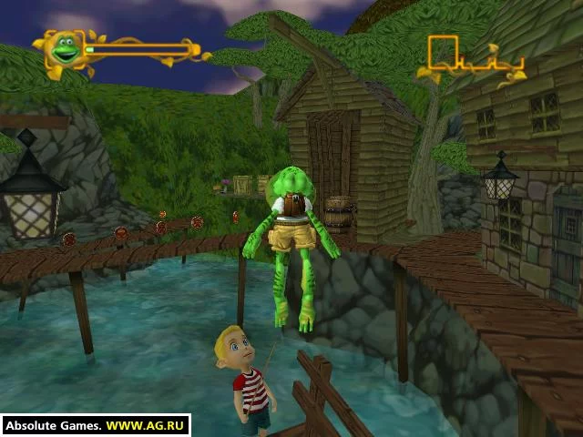 Изображение игры: Frogger: The Great Quest