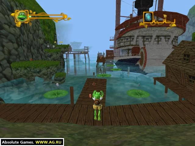Изображение игры: Frogger: The Great Quest