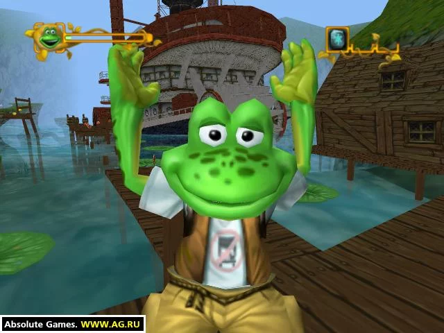 Изображение игры: Frogger: The Great Quest