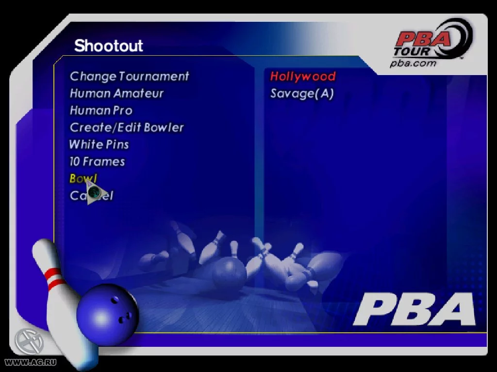 Изображение игры: PBA Bowling 2000