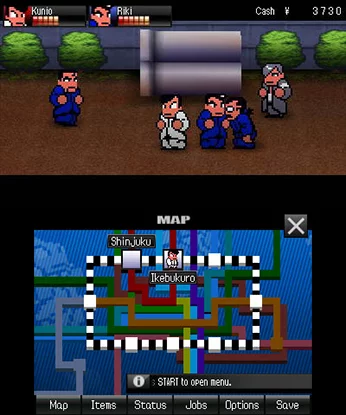 Изображение игры: River City: Tokyo Rumble